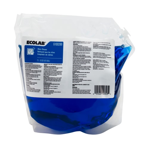 Ecolab® Glass Cleaner, 2 Liter, #06100289